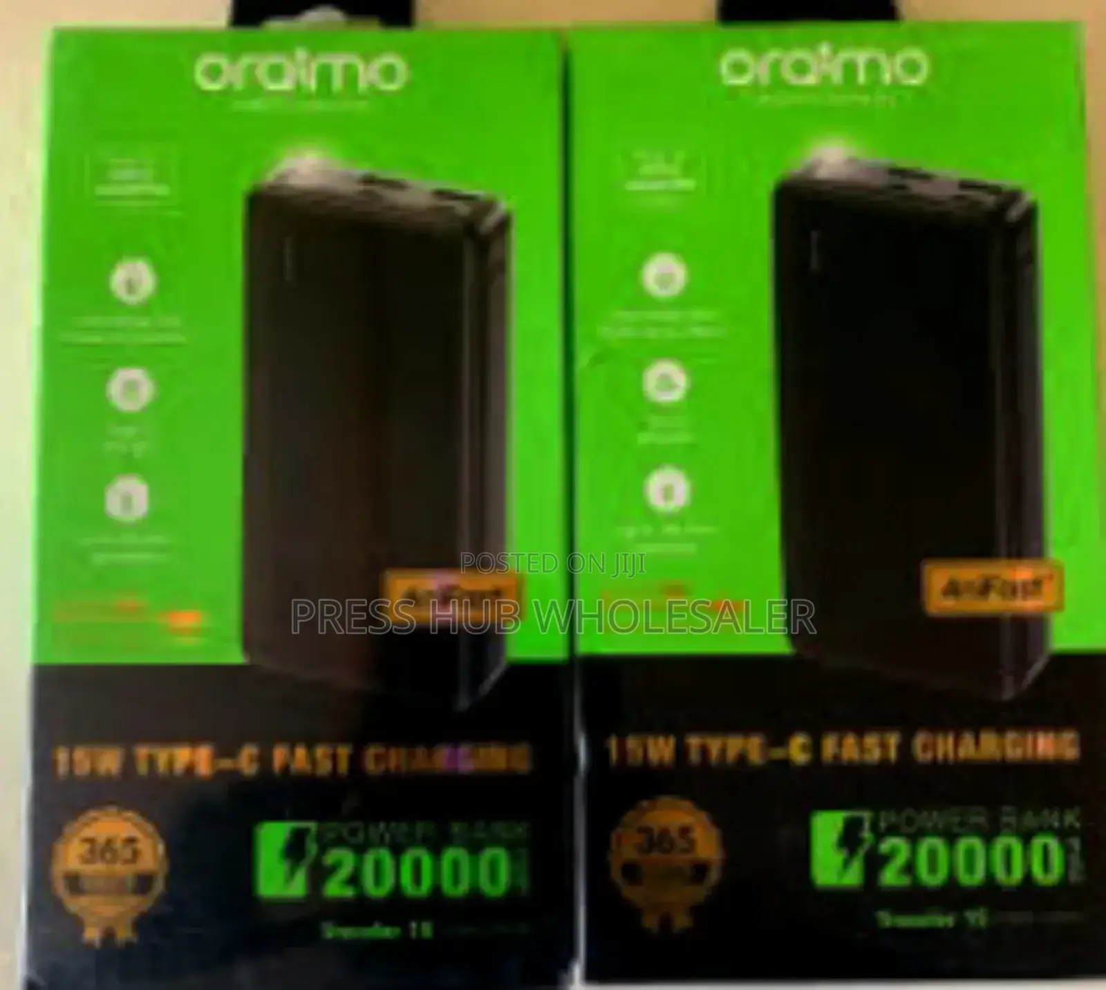 Oraimo Traveler 12 20000mah Power Bank.