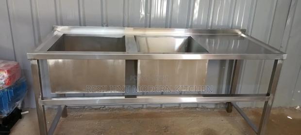 Commercial Stainless Steel Double Sink