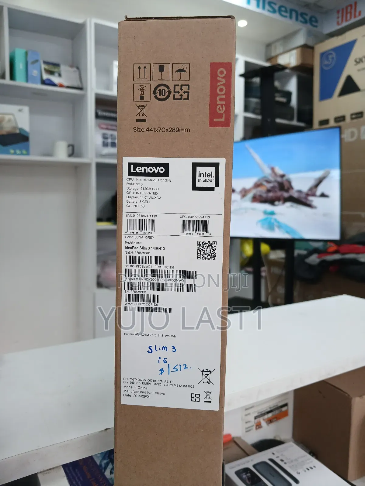 New Laptop Lenovo 16GB Intel Core i7 SSD 512GB