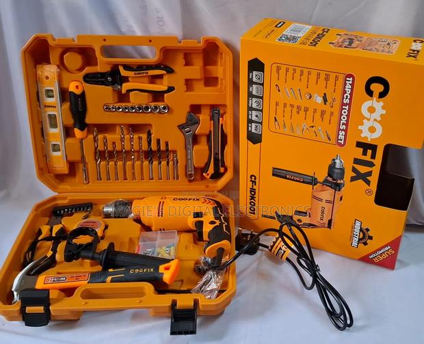 Coofix 114pcs Toolset  And Drill