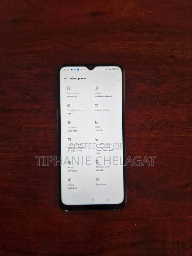 Oppo A16 64 GB Blue - thumbnail 4