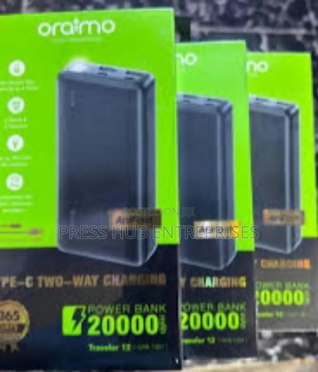 Oraimo Traveler 12 20000mah Power Bank. - thumbnail 2