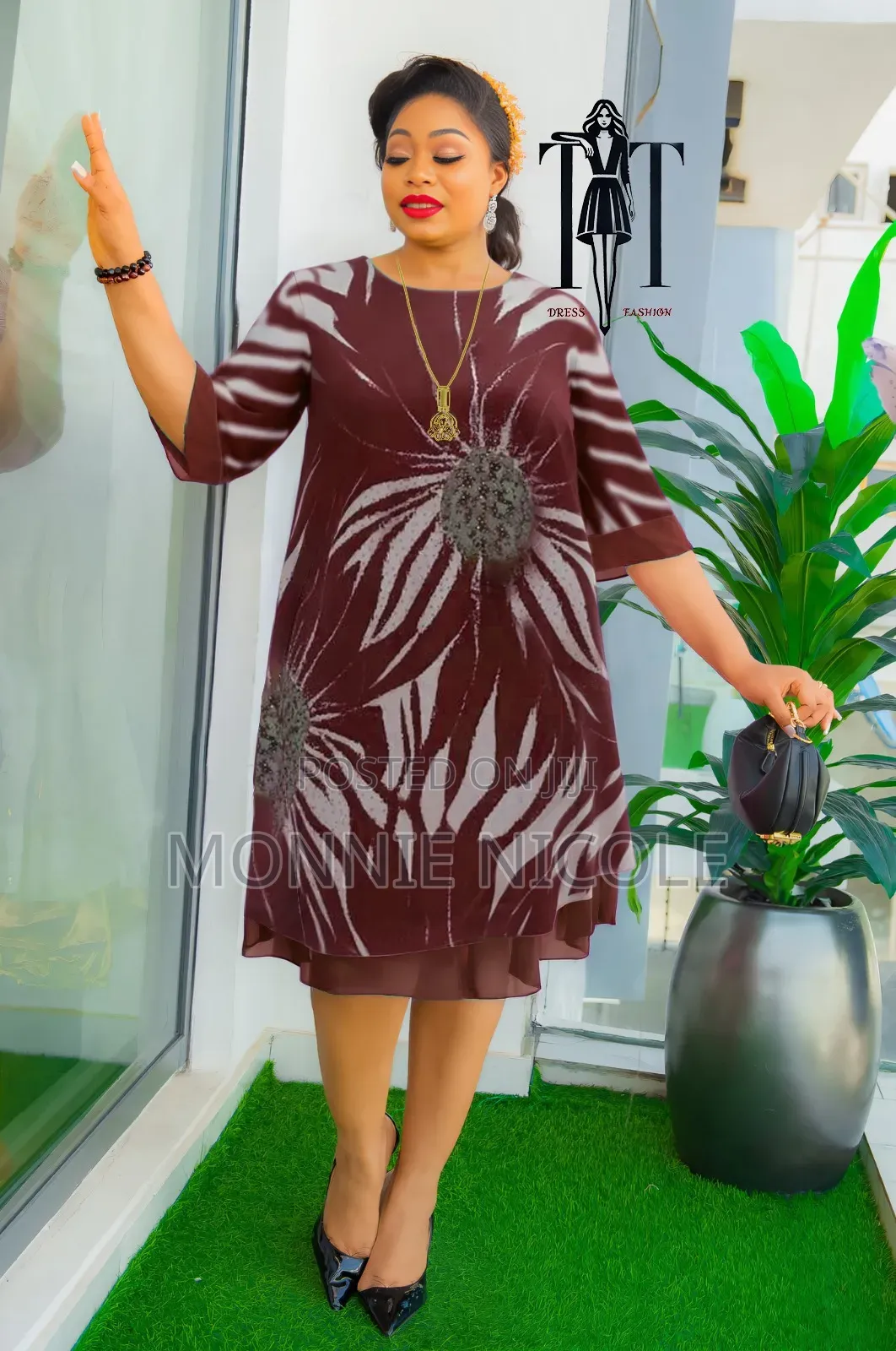 Classy Women Dress/Mother's Dress