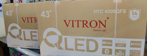 Vitron 43" Qled Smart Android Frameless With Bluetooth - thumbnail 2