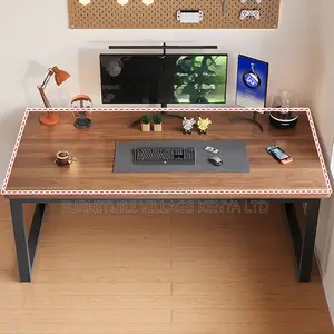 Computer Desk Heavy-duty Steel Frame Home Office Workstation
