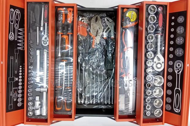 Chrome Vanadium Metallic Tool Box 85pcs - main view