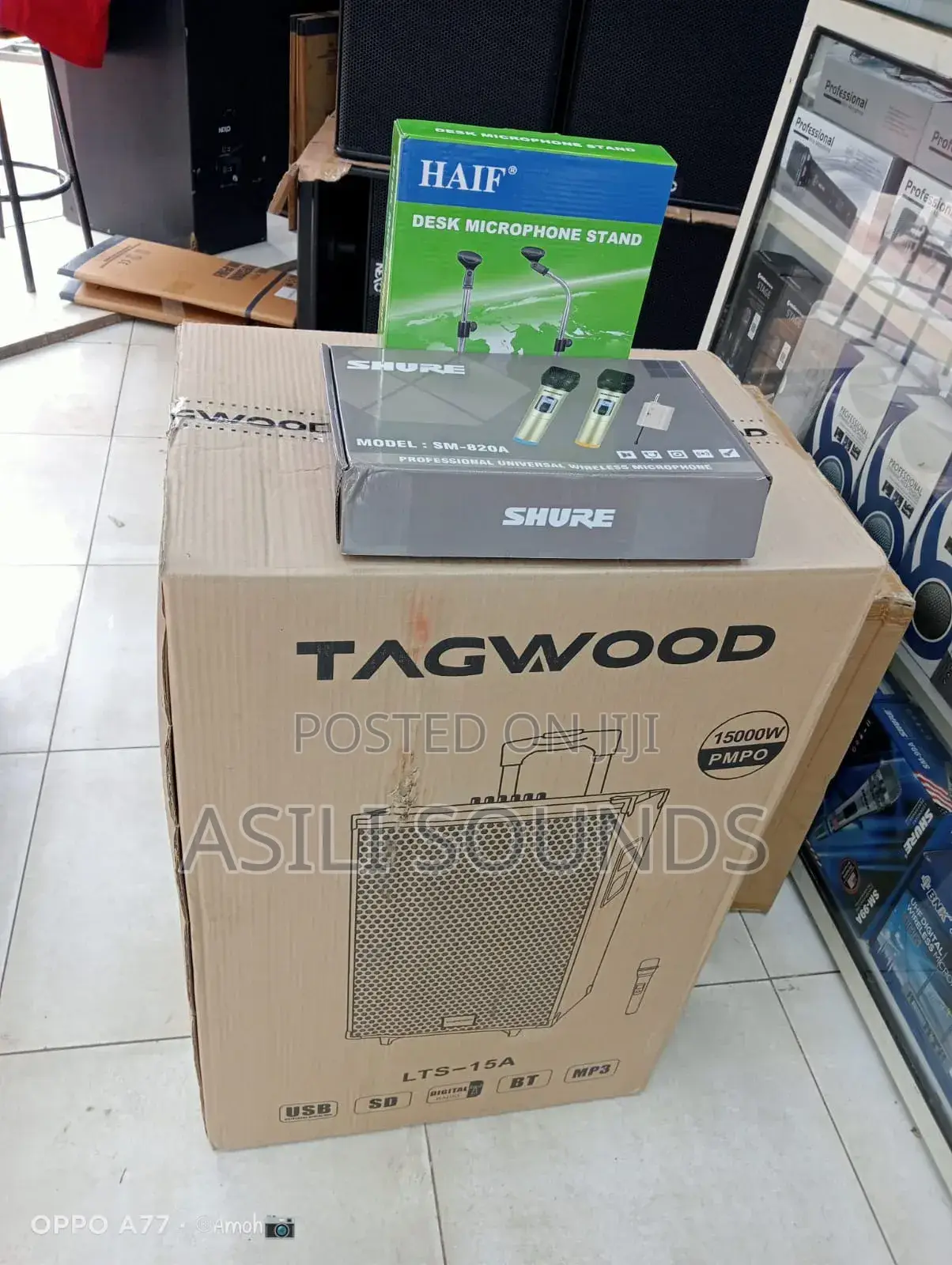 Tagwood LTS-15a Trolley Speaker System