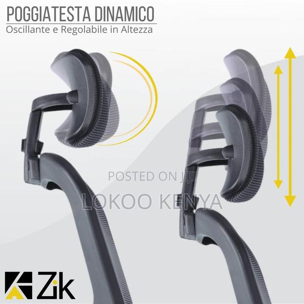 Office Chair ; Flipping Arms Ergonomic Seat - thumbnail 11