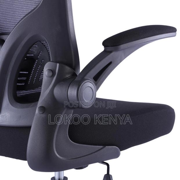 Office Chair ; Flipping Arms Ergonomic Seat - thumbnail 15