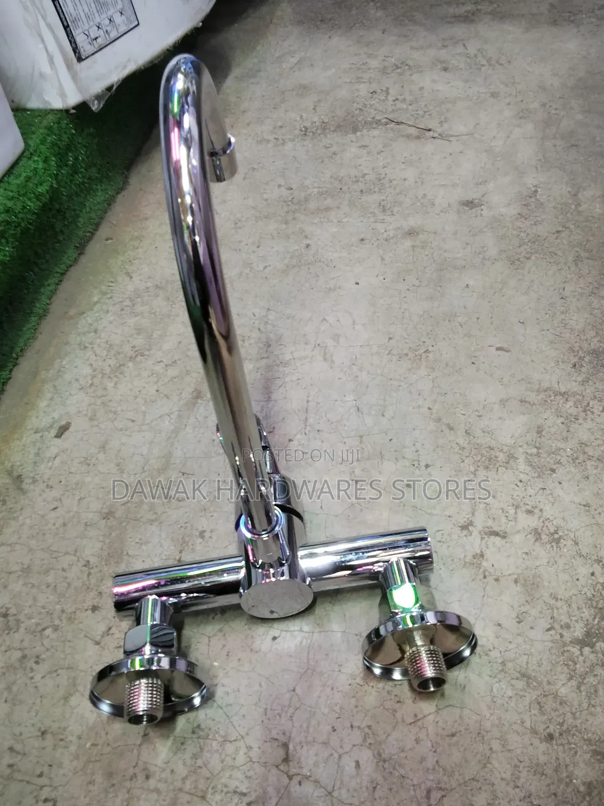 Chrome Wall Mounted Mixer