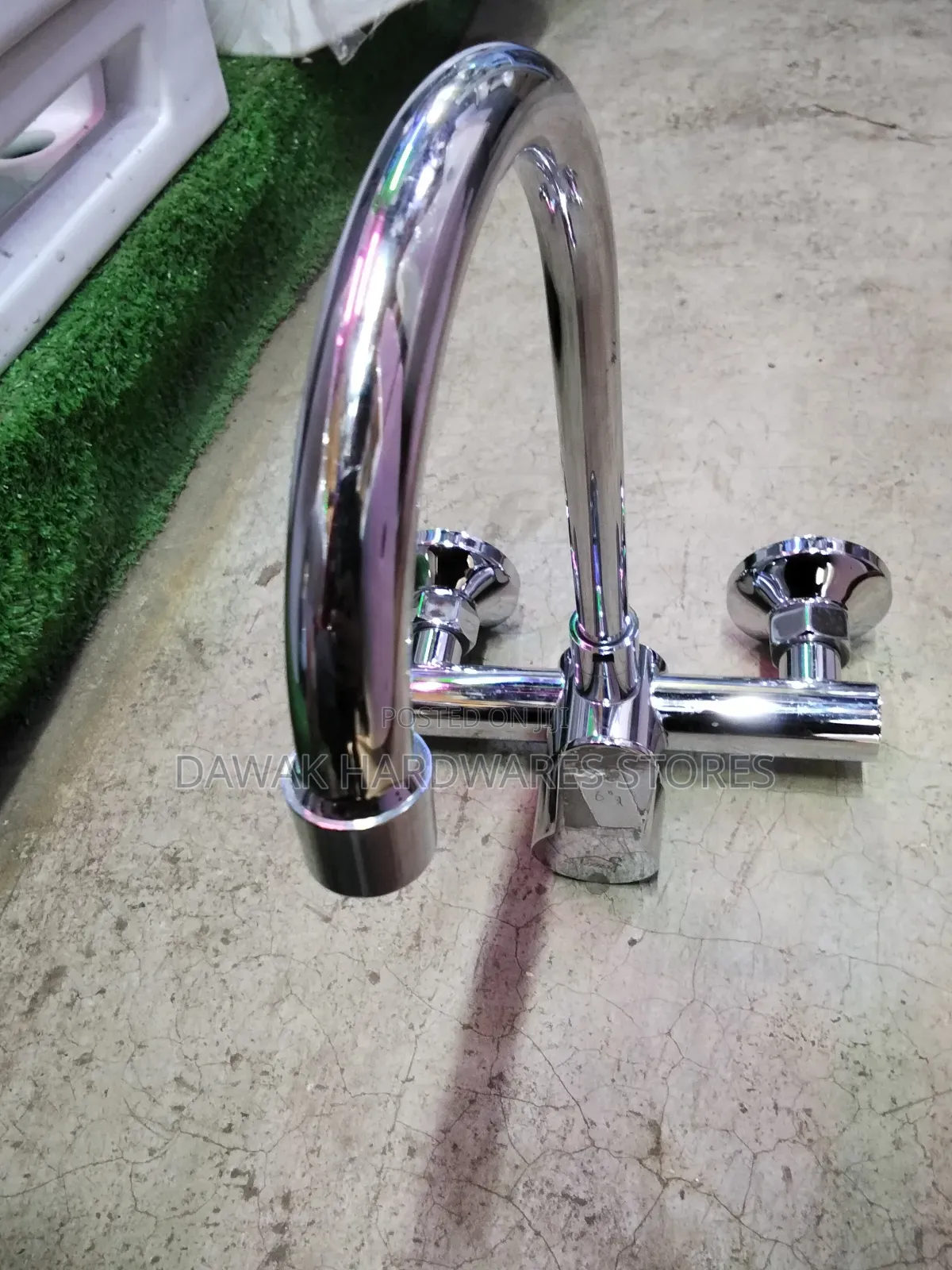 Chrome Wall Mounted Mixer
