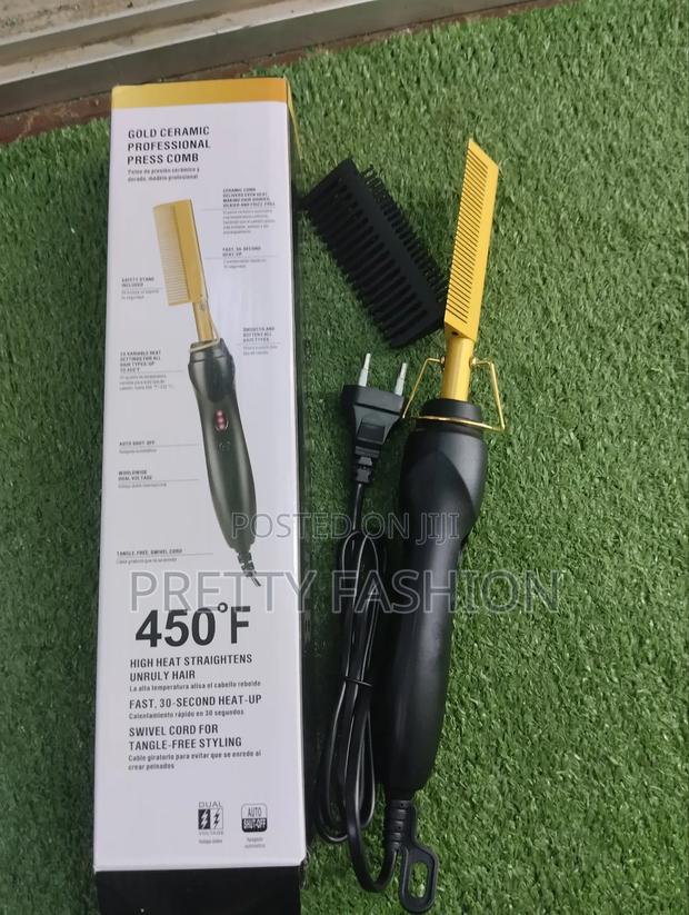 Electric Hot Comb For Hair And Wigs - main view