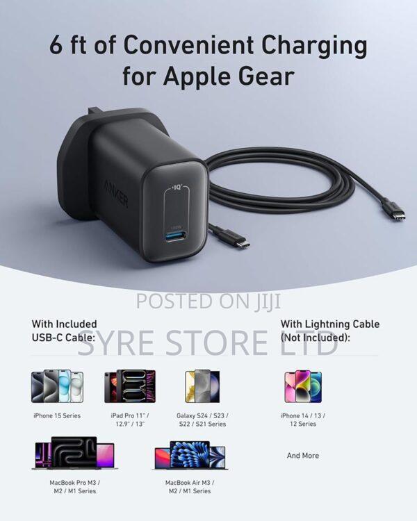 Anker Nano 100w Charger for iPads, Macbook and Laptops - thumbnail 2