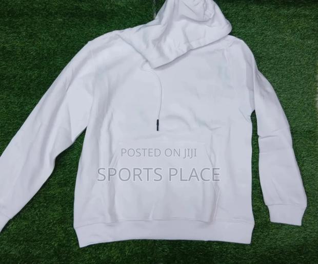 White Plain Hoodie - Premier Cotton - main view