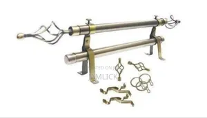 Double Adjustable Curtain Rod Set - Dv