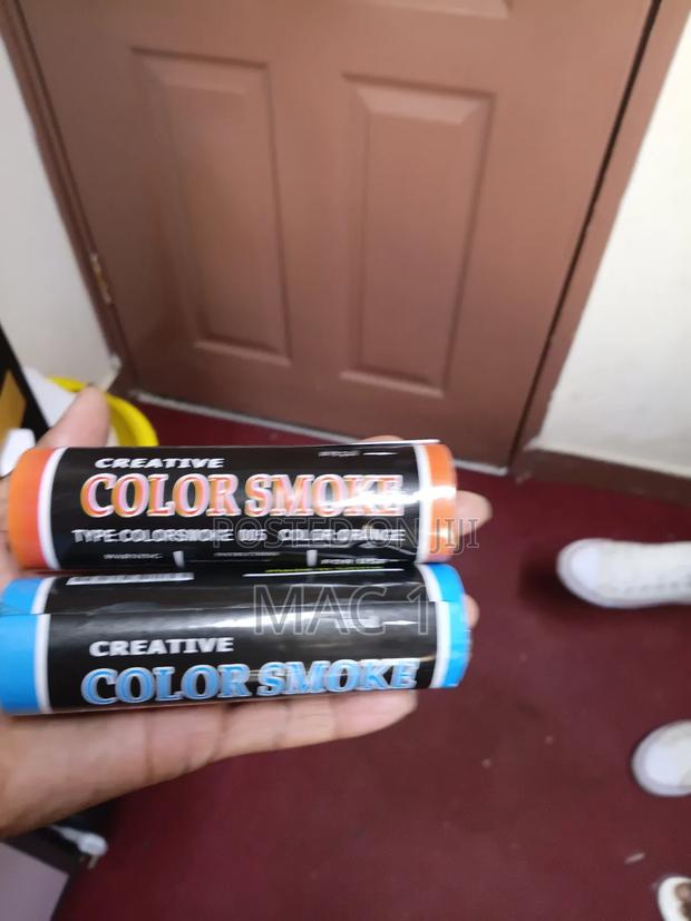 Creative Colour Smoke Bomb – Party Photoshoot Effect - main view