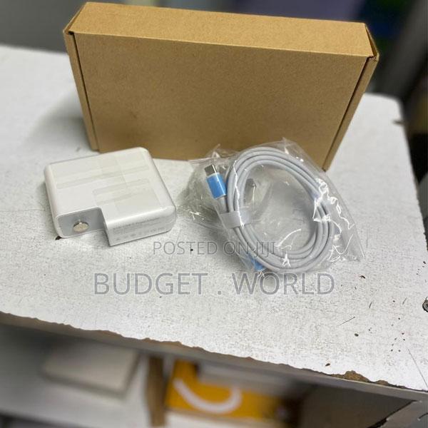 Apple 61w Usb-C Macbook Pro Air Power Adapter With Cable - main view