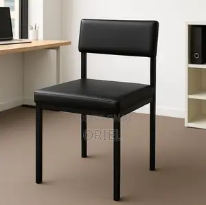 Mid Back Chairs; Space-Efficient Stackable Office Seating Chair