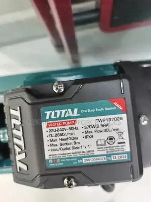 Total 0.5hp 370w Booster Pump
