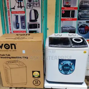 Von 11kgs Washing Machine, Twin Tub Air Dry - Top Load
