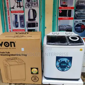 Von 11kgs Washing Machine, Twin Tub Air Dry - Top Load