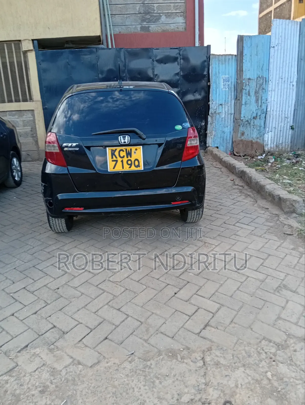Honda Fit Automatic 2012 Black