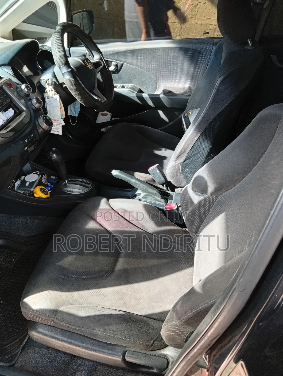 Honda Fit Automatic 2012 Black