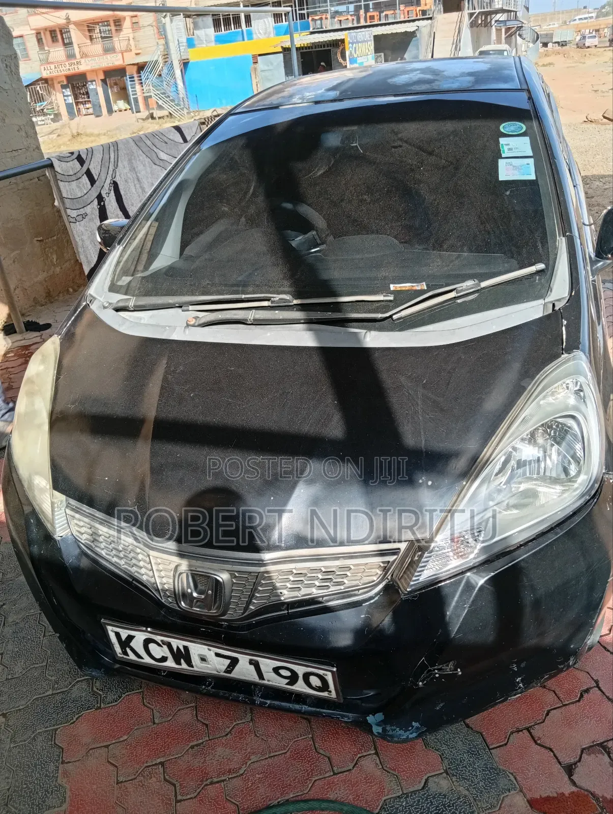 Honda Fit Automatic 2012 Black