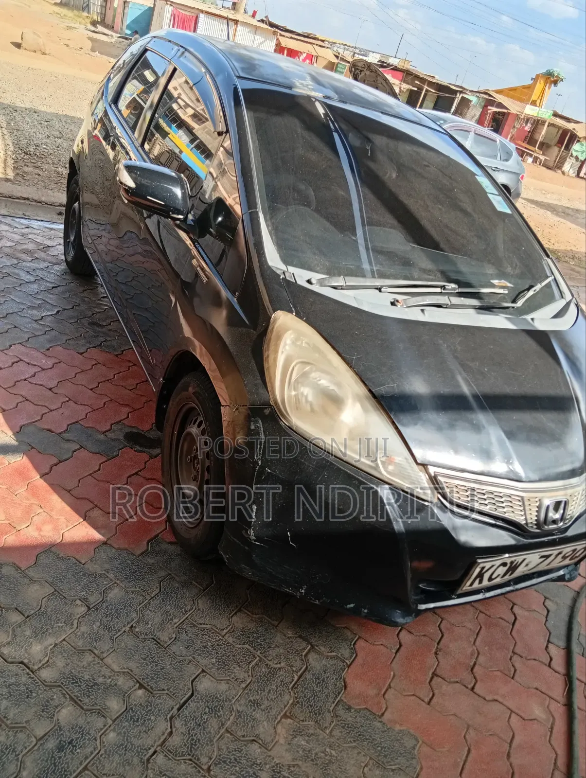 Honda Fit Automatic 2012 Black