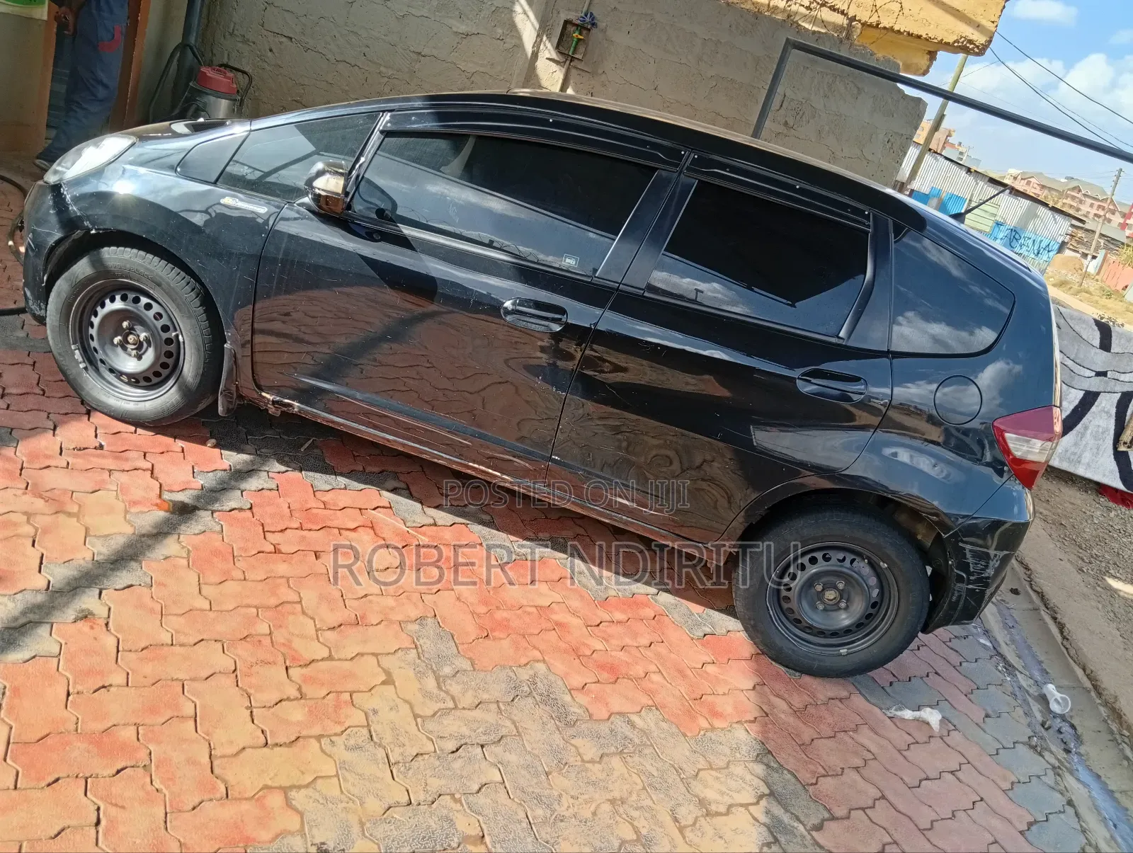 Honda Fit Automatic 2012 Black