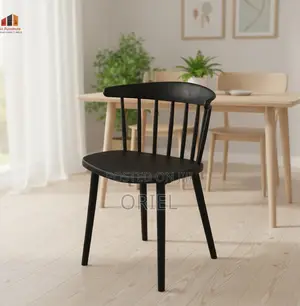Home Chairs; Space-Saving Nordic Plastic Home Chair