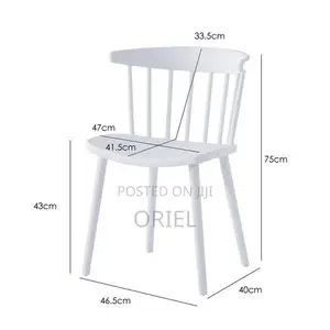 Home Chairs; Space-Saving Nordic Plastic Home Chair
