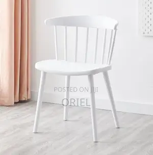 Home Chairs; Space-Saving Nordic Plastic Home Chair