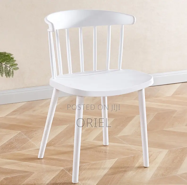 Home Chairs; Space-Saving Nordic Plastic Home Chair
