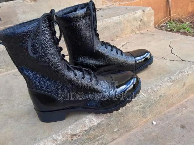 Security Leather Boots - thumbnail 3