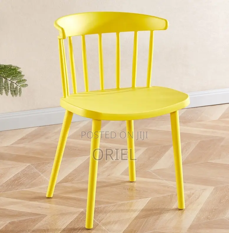 Home Chairs; Space-Saving Nordic Plastic Home Chair