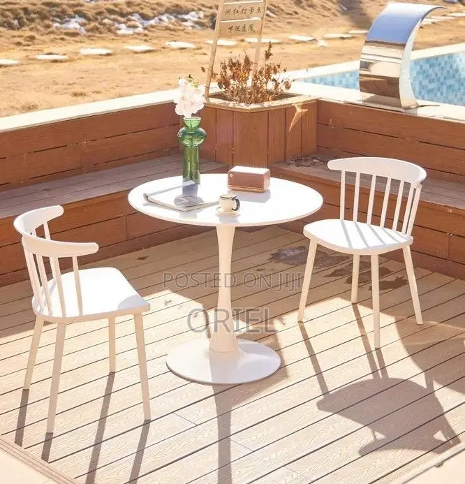 Home Chairs; Space-Saving Nordic Plastic Home Chair