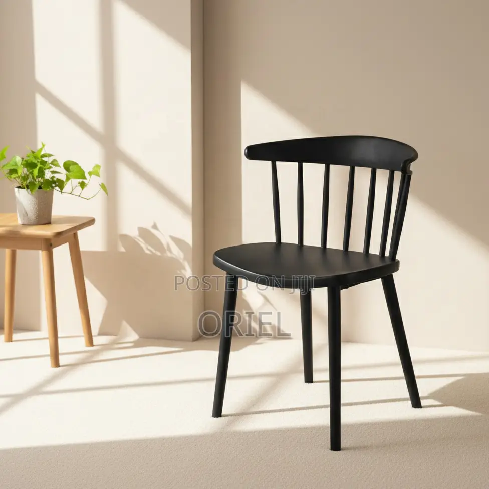 Home Chairs; Space-Saving Nordic Plastic Home Chair