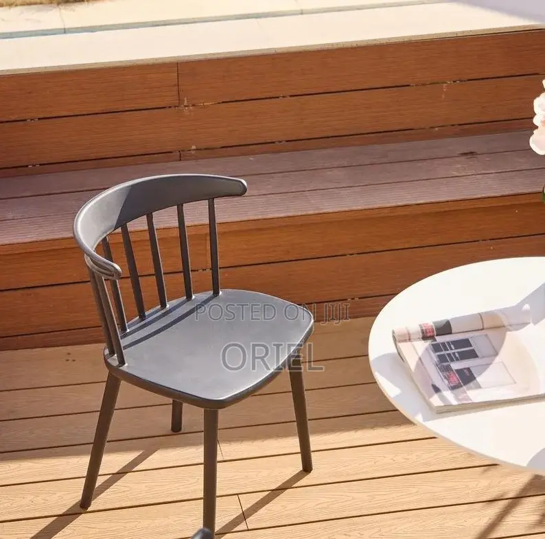 Home Chairs; Space-Saving Nordic Plastic Home Chair