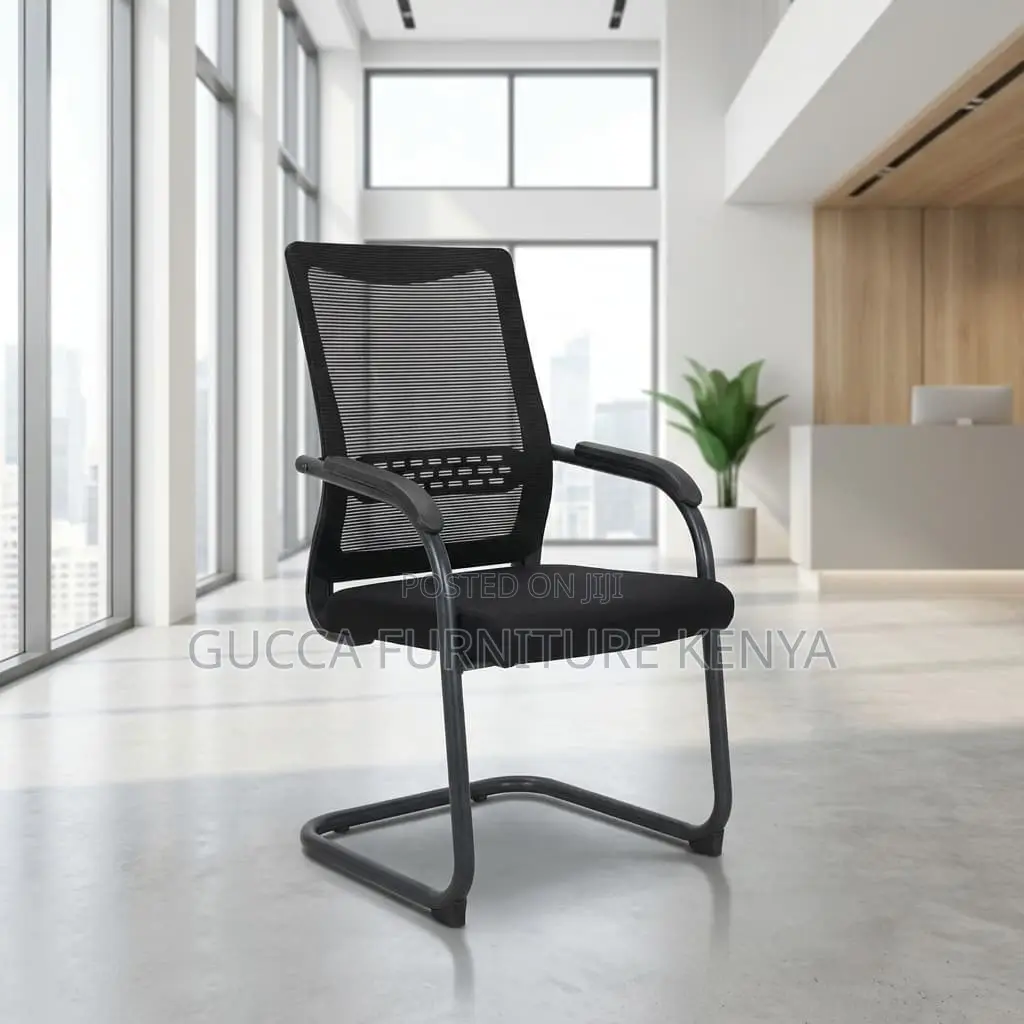 Office Mid-back Mesh Reception Guest Chair