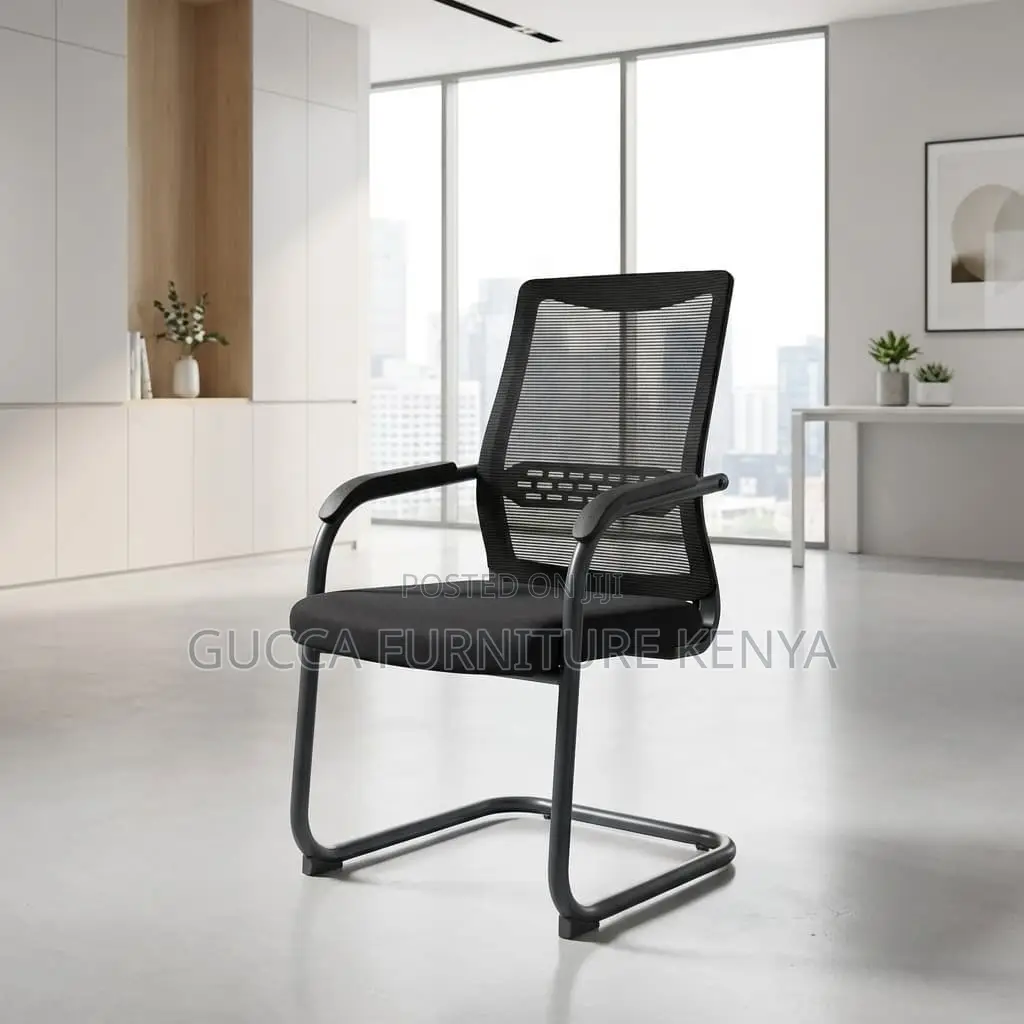 Office Mid-back Mesh Reception Guest Chair