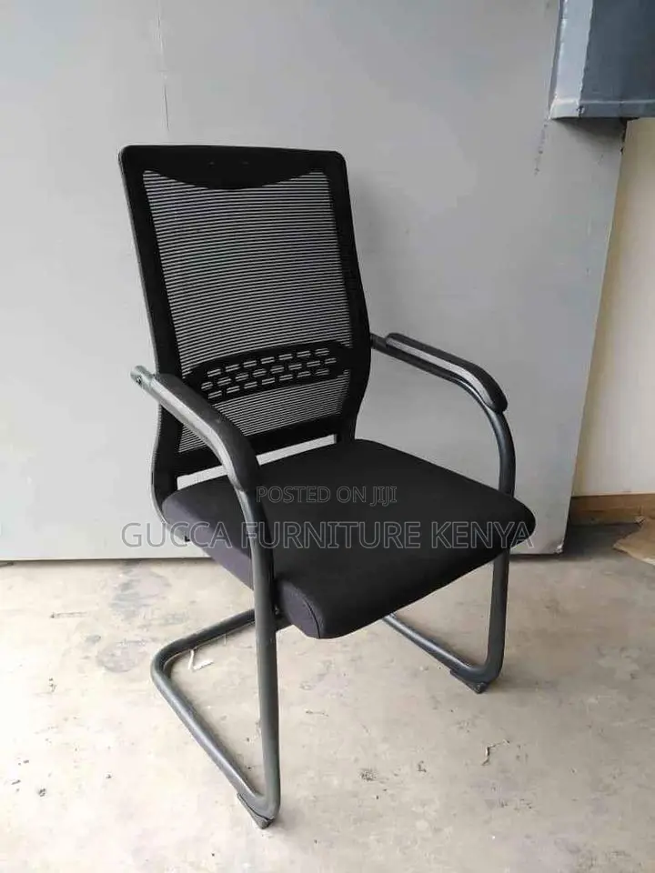 Office Mid-back Mesh Reception Guest Chair