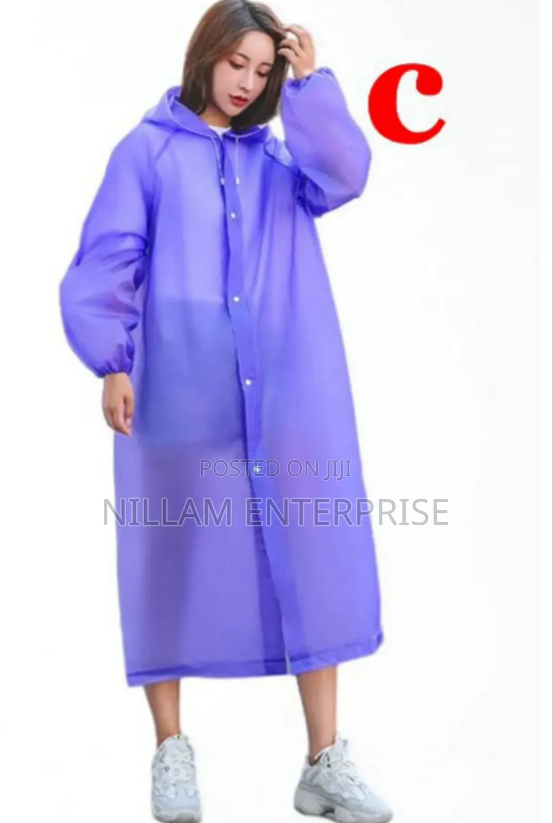 Durable Light Weight Eva Rain Coat