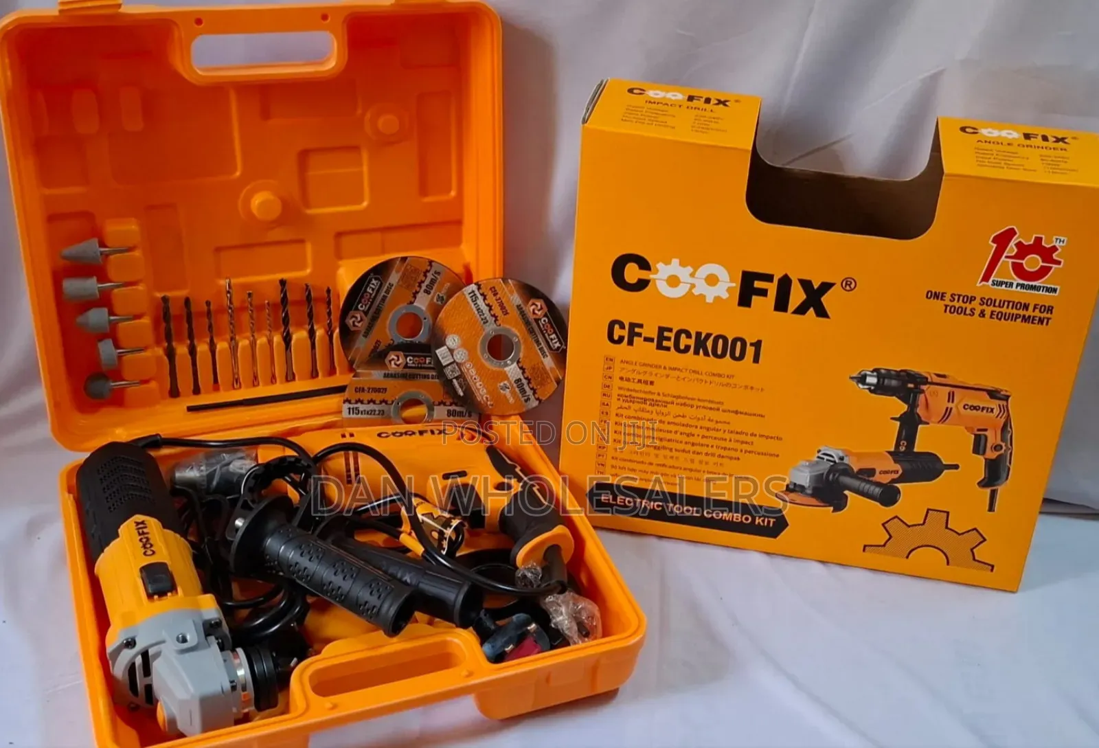 Coofix Combo Set Drill Grinder Bits Cutting Disc