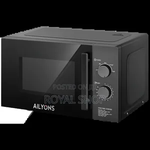 Ailyons Black Manual Microwave 20litres