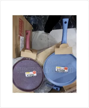 Durable *Stone Marble Coating 24cm Granite Chapati Pan