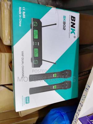 BNK Bk802 Dual Channel Wireless Microphone System. - thumbnail 2
