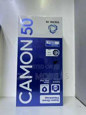 New Tecno Camon 50 256 GB Black