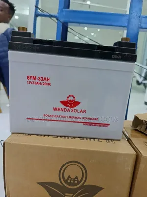 Wenda 12v 33ah/20hr Backup Solar Battery