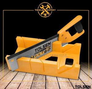 Tolsen Mitre Box With Back Saw Set (Model 31017). - thumbnail 2
